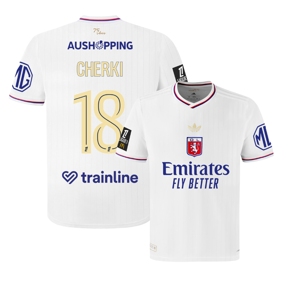 MAILLOT COLLECTOR CHERKI 75 ANS OL -  HOMME